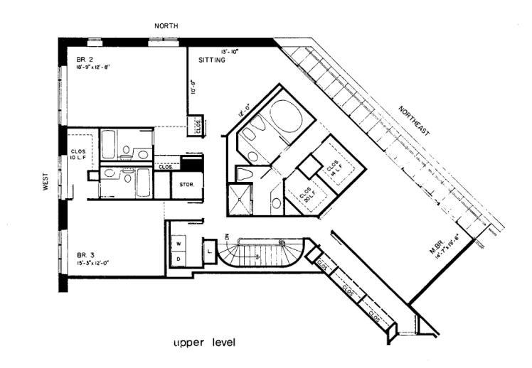 950 N Michigan Floorplan - 55D5* Tier